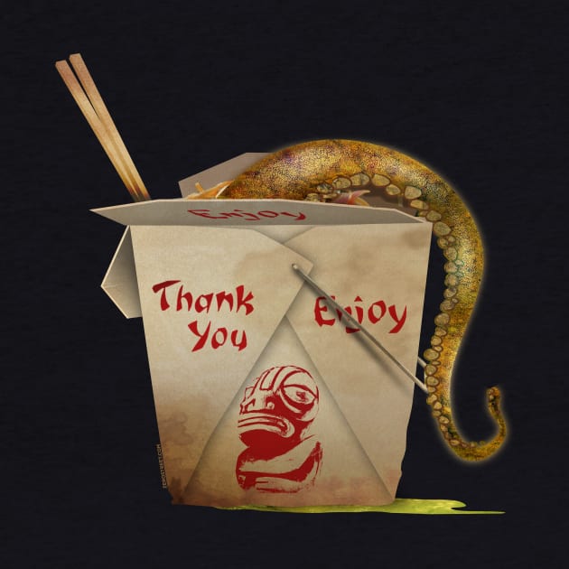 Take-Out Tentacle by zerostreet